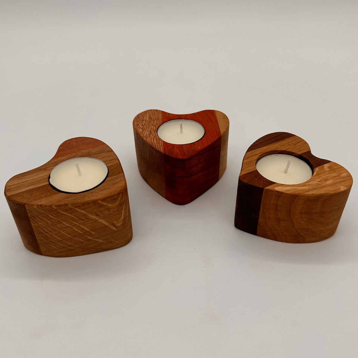 Heart Tealight Trio