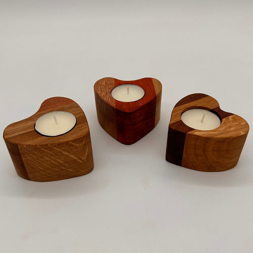 Heart Tealight Trio