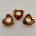 Heart Tealight Trio