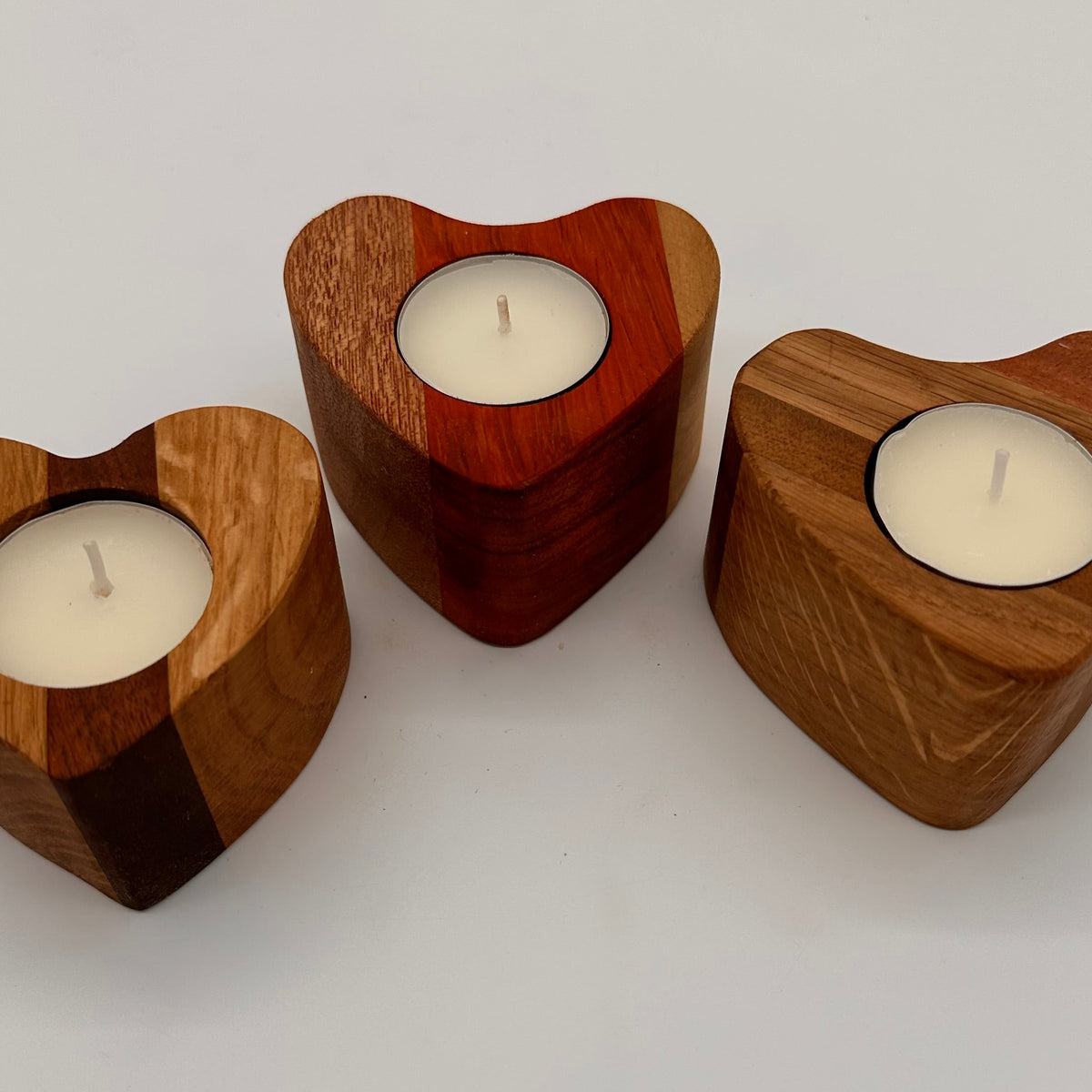 Heart Tealight Trio